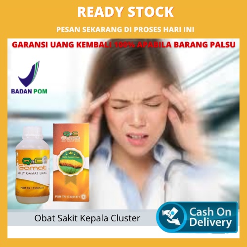 Obat Herbal Sakit Kepala Cluster, Sakit Kepala Berulang, Mual, Sensitif Cahaya Dan Suara, Mata Lemas
