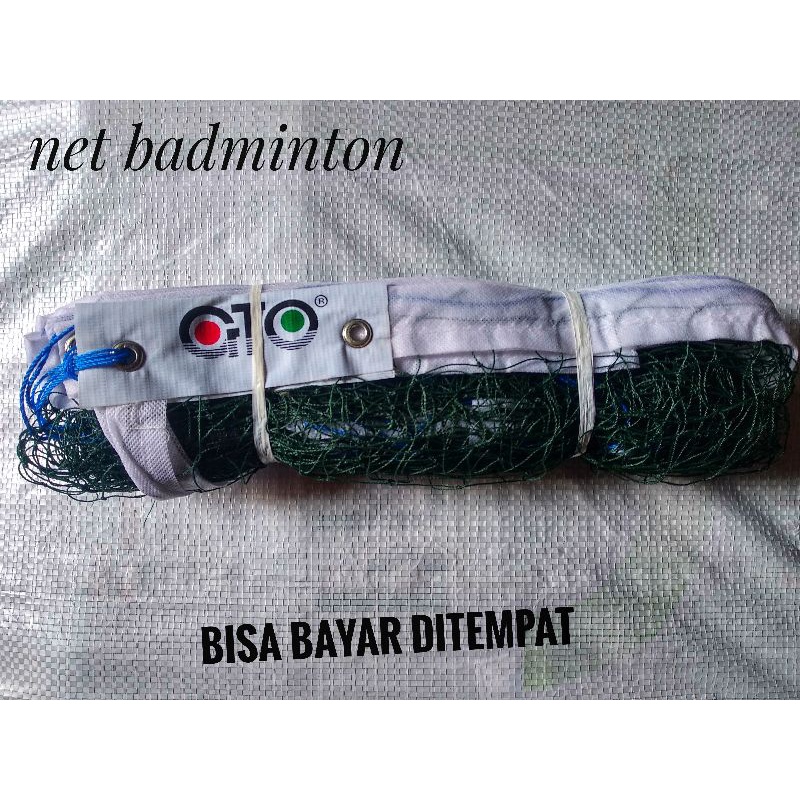 NET BADMINTON GTO MURAH TANPA TAS