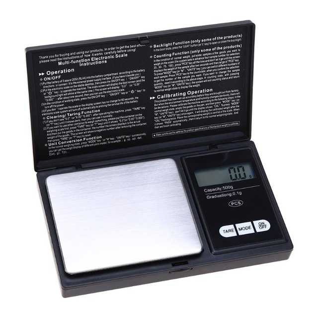 Timbangan Mini 500g Pocket Digital Scale 0.01g -DL93