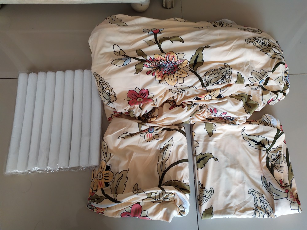 Pillow Cover / Sarung Bantal Sofa Motif Bunga Uk: 45x45 Cm