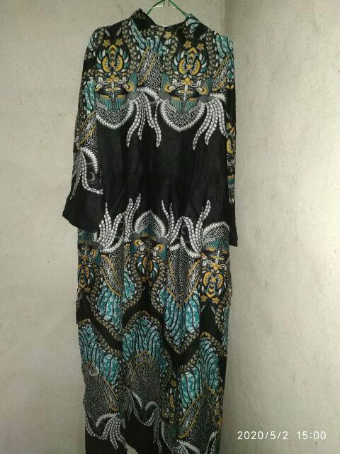 Gamis Couple Keluarga Batik Sarimbit Standard Dan Jumbo Termurah Motif Madu Terbaru