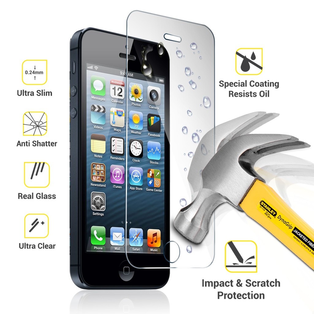 Premium Tempered Glass XiaoMi Redmi 4 4S Prime 9H HP Anti Gores Layar Screen Guard Protector Tempred