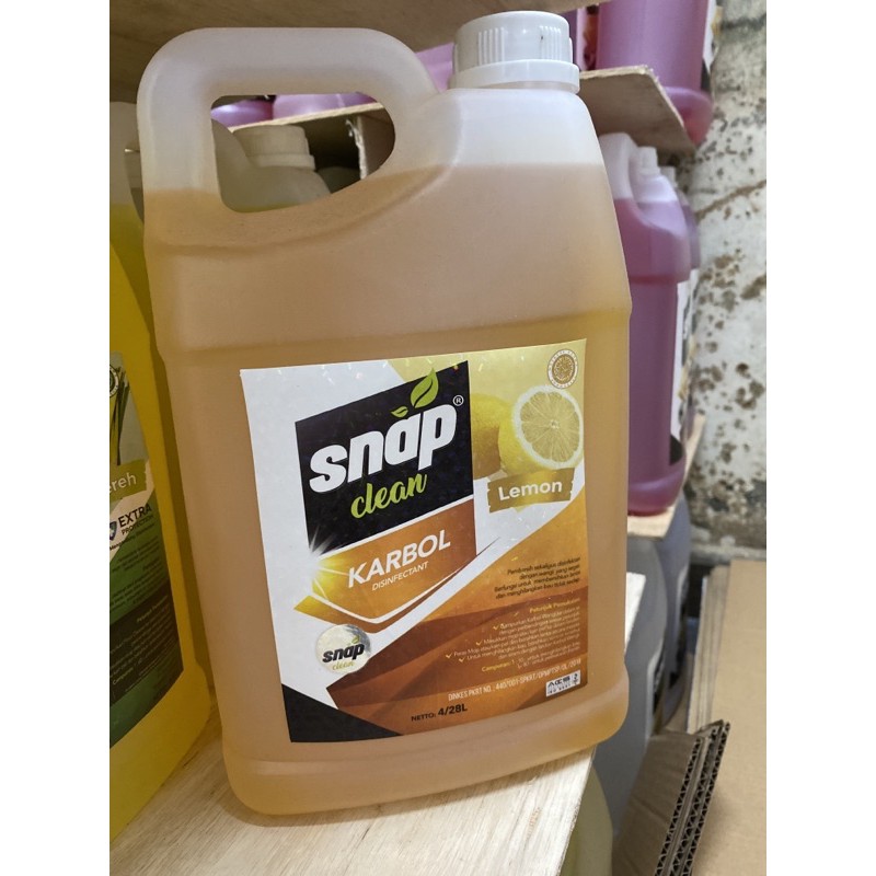 snap clean karbol 4L