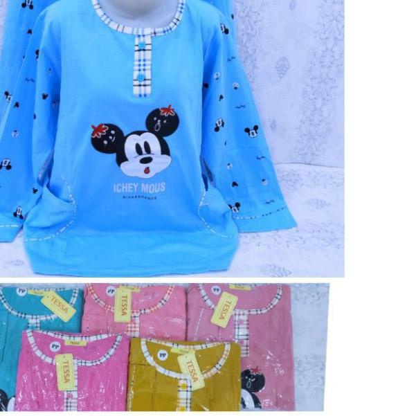 ➴ Set Piyama Pp Import tessa / Piyama Kaos Import / Pp piyama wanita Dewasa kaos tebel ➽