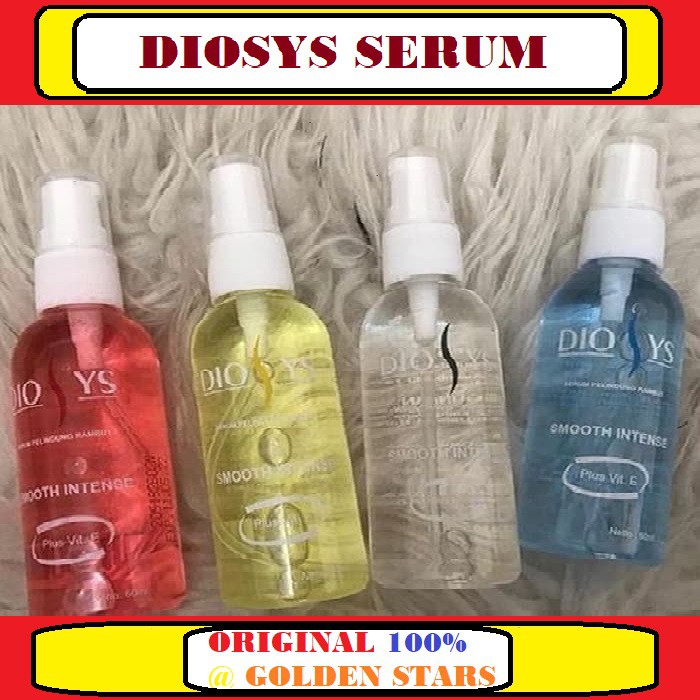 Diosys Vitamin Rambut Serum Rambut Plus Vitamin E 60 ml - Pelurus Rambut
