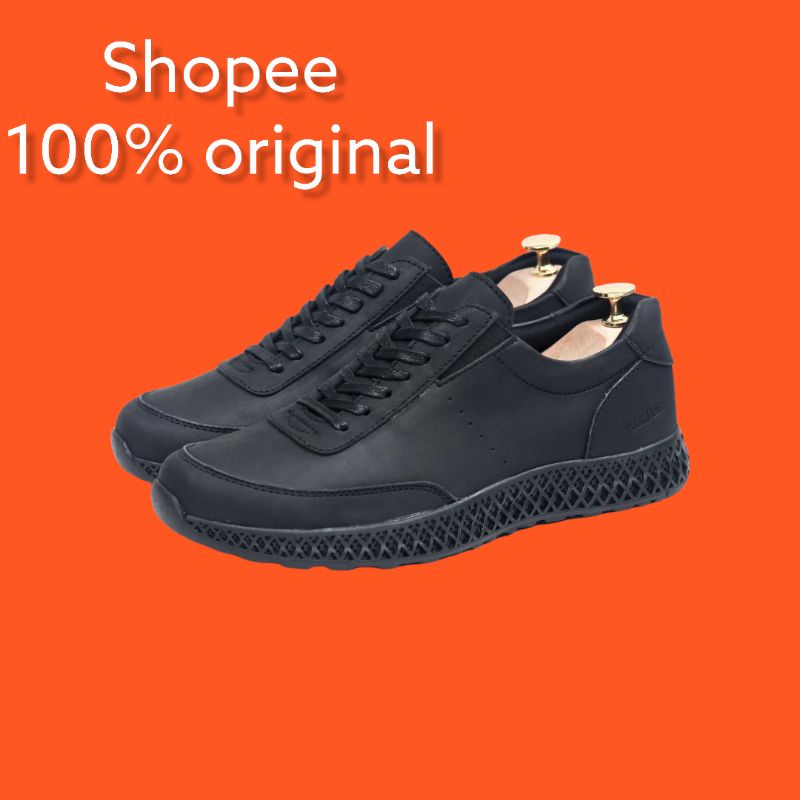 Sepatu pria kulit full semi sneakers casual not loafers terbaru original handmade brand new bandung 
