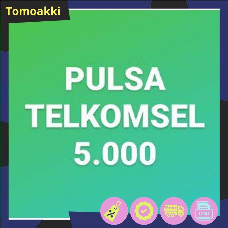 TERLARIS Pulsa Telkomsel Rp. 5000 untuk Pulsa Kartu As, Pulsa Simpati dan Pulsa Loop