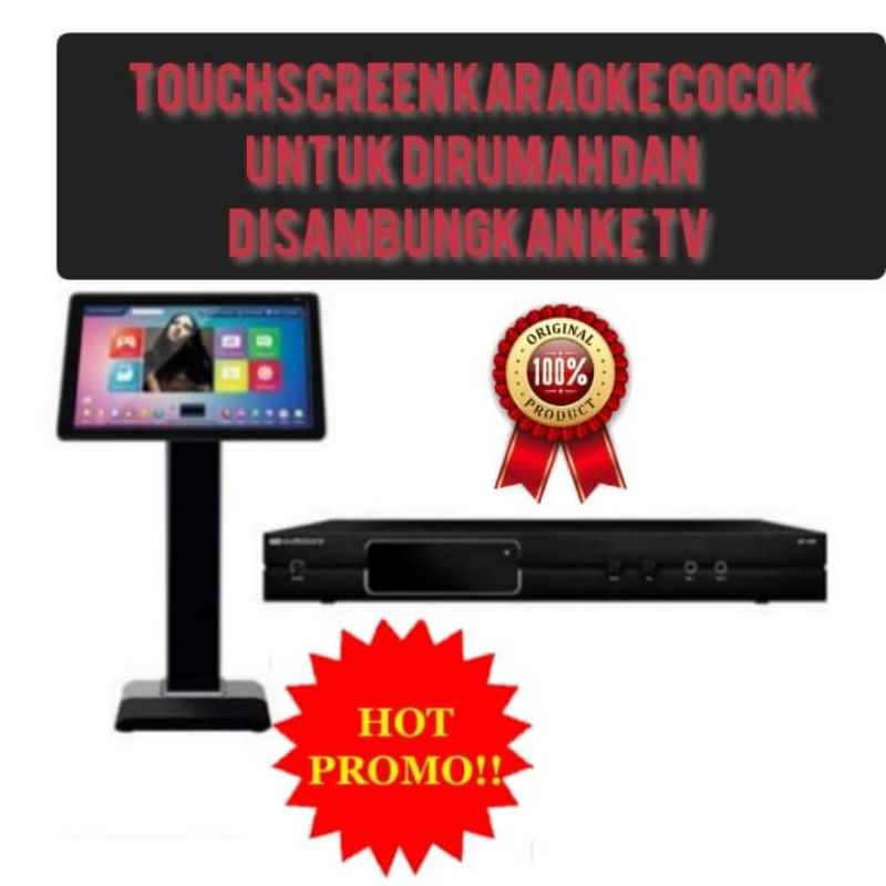 Layar touchscreen buat player karaoke GEISLER