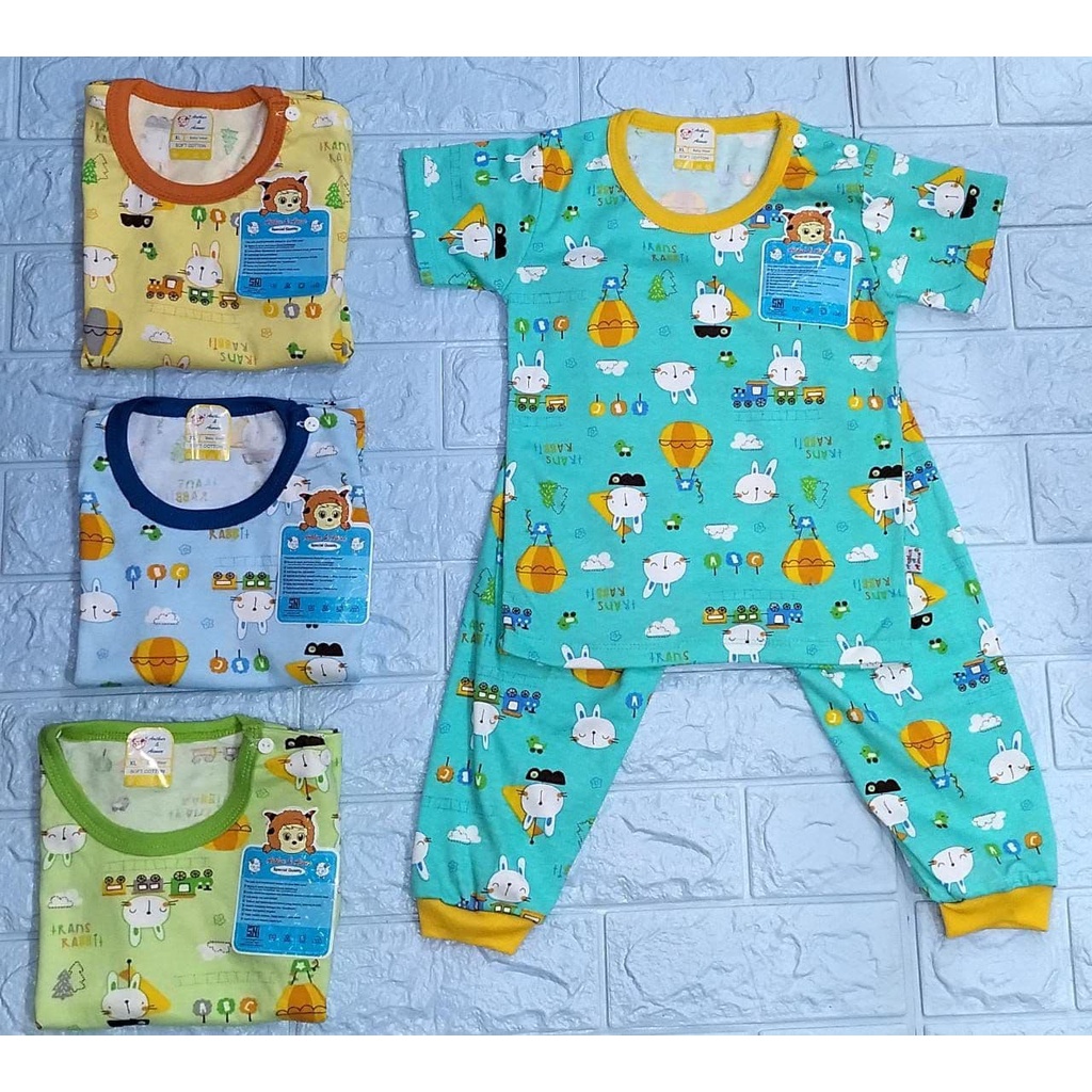 Arthur & Aimee Setelan Lengan Pendek Celana Panjang XL