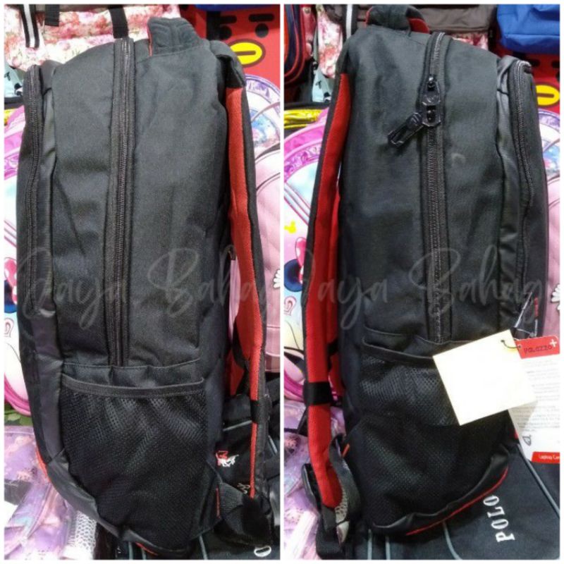 Ransel Laptop Palazzo 300 Tas Sekolah Kerja Pria Emboss Belakang Original