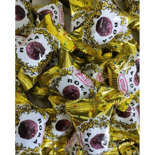 

[ 500grm ] COKLAT APOLLO ROKA / HALAL / LEZAT