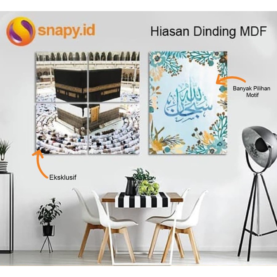 Snapy - Hiasan Dinding Poster Kayu Quotes Kata Wall Decor Dekorasi Cafe