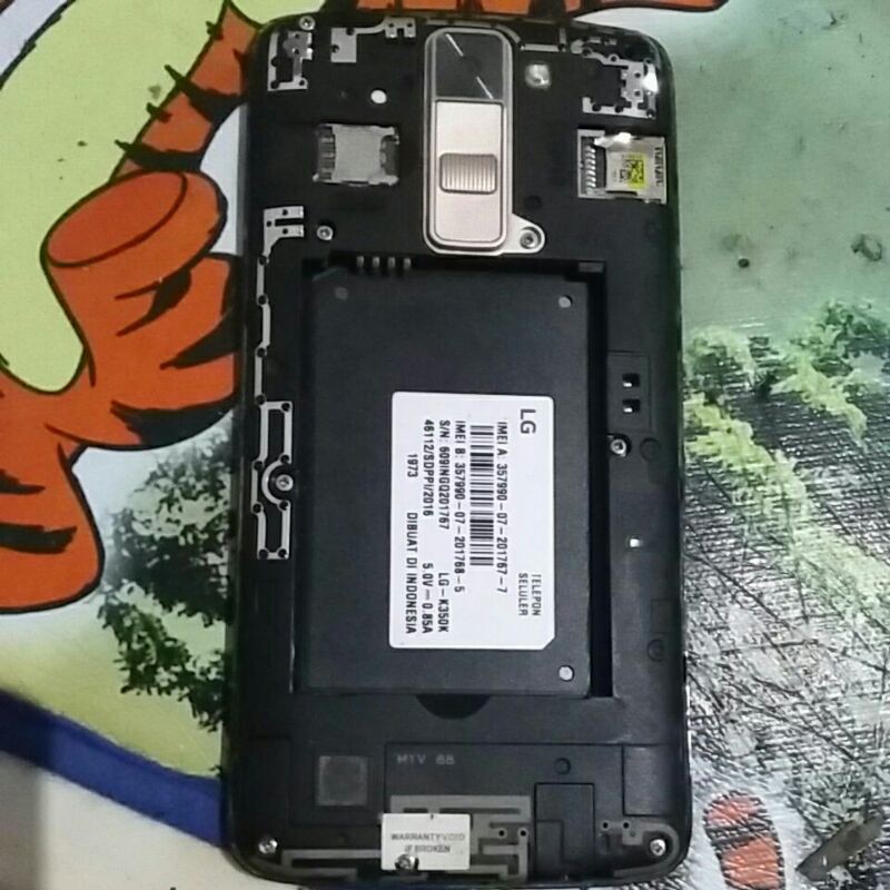lg k350k mesin normal