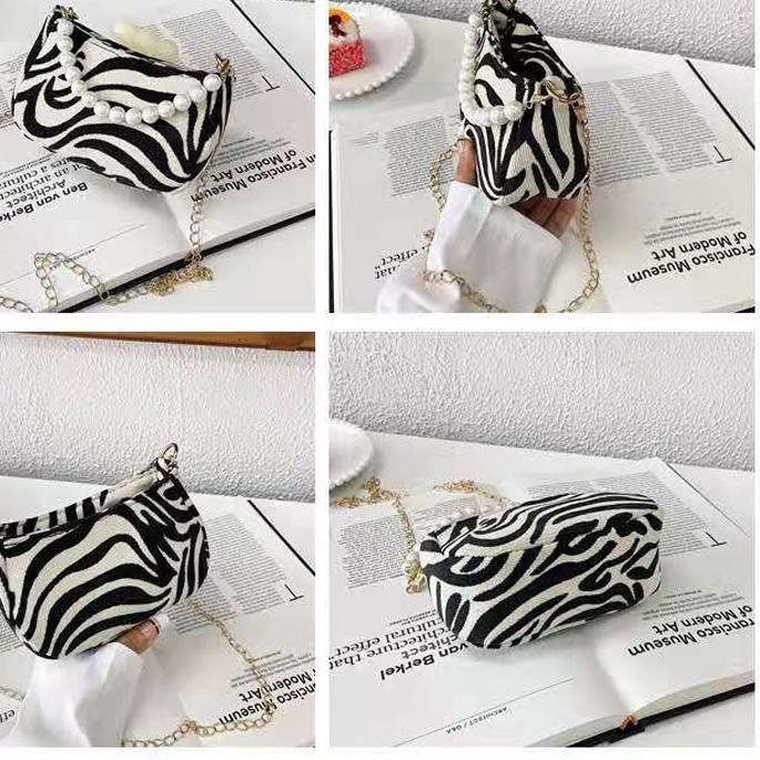 Promo - CrossBody Bag Mini Printing Animal Untuk Wanita Korean Style Fashion Bag Import