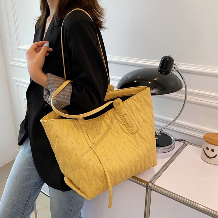 BJ15901 - BLACK/PINK/WHITE/YELLOW - TAS WANITA FASHION IMPORT MODIS ELEGAN TERMURAH TERLARIS TERBARU BAGSTORE JAKARTA TAS BATAM EL5901 GT1908 LT1990 CR7736 BQ3348 JT665