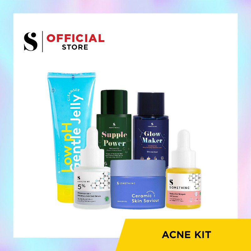 SOMETHINC Acne Prone Skin Kit Shopee Indonesia