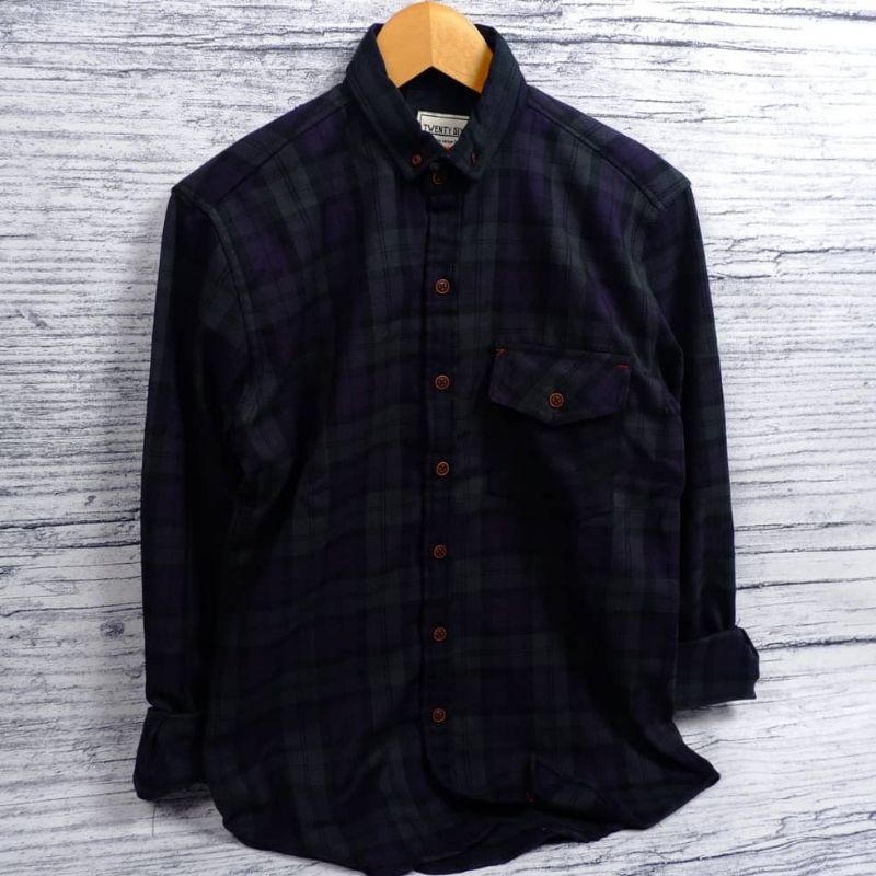 Flanel Pria Lengan Panjang Kemeja Flanel Casual Distro/Kemeja Flanel Hits/Terlaris 2021