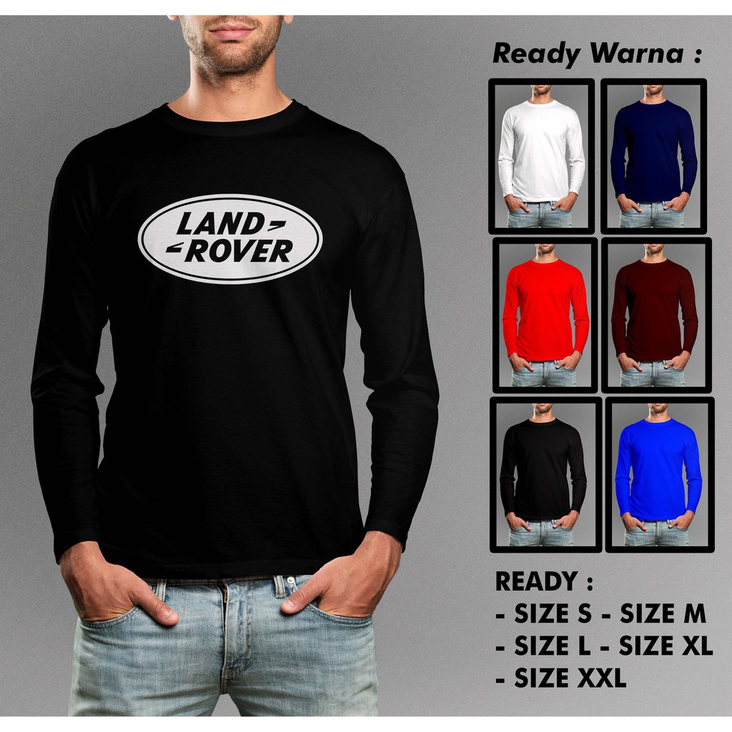 Kaos Land Rover Tangan Panjang Murah