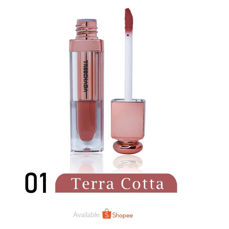 (PROMO TERBARU) Treechada Lipstik mate liquid lipstick luxurious velvet color/heybeautygo