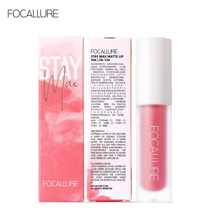 Focallure Staymax Matte Lip Ink Focallure Lipstick Focallure Lipcream Focallure Lipmatte Focallure Lipstik Focallure Lipstik Matte Focallure