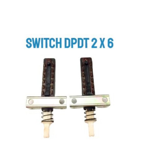 SWITCH DPDT 2X6 SWITCH DPDT