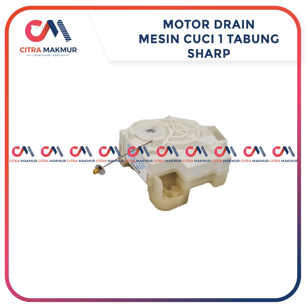 Motor Drain Mesin Cuci 1 Tabung Sharp Retractor Penarik Karet Pembuang Air Klep 707 NTCZ001FC1