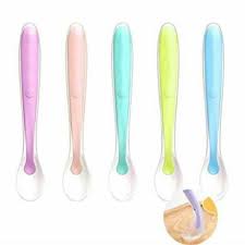 Sendok makan bayi Baby Safe Silicone Soft Spoon