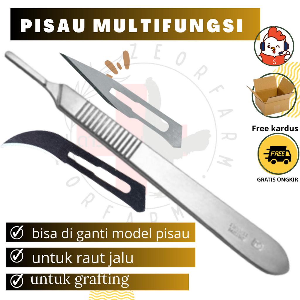 pisau grafting raut jalu multifunfsi no 11 dan 12 zeorfarm
