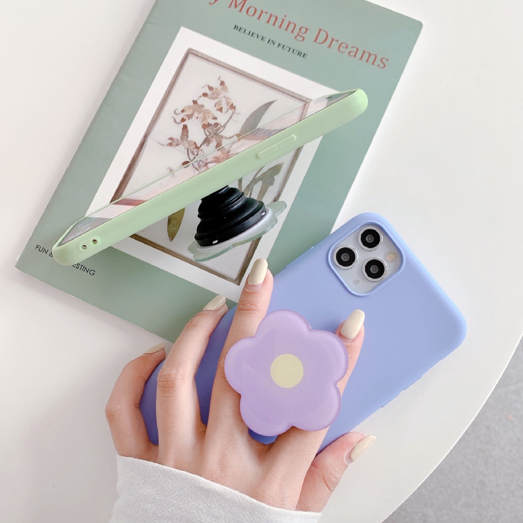 POPSOCKET FLOWER BUNGA ACRYLIC KOREA LUCU / PHONE GRID POP SOKET CHARACTER AKRILIK KOREAN KARAKTER