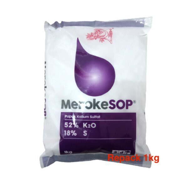 Meroke SOP 1kg 1 kg MerokeSOP Pupuk Kalium Sulfat Sulfate Sulphate ZK