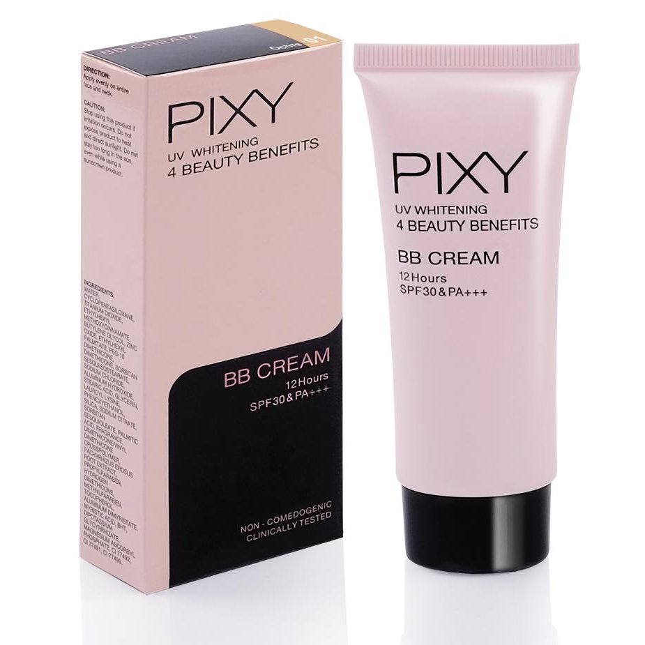 PIXY UVW BB Cream - 01 Ochre (4 Beauty Benefit)