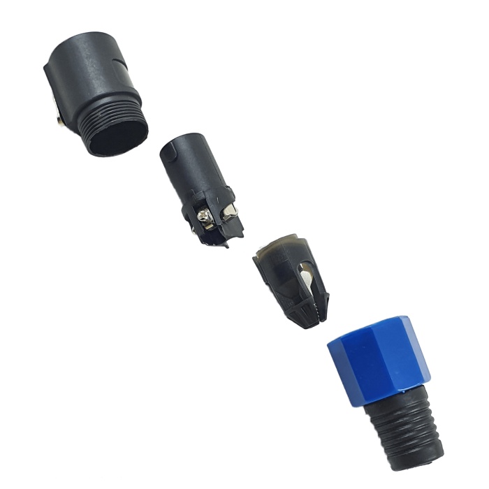 Jack Neutrik Speakon Cable Connector NL4FC Jak Spikon Male KUALITAS BAGUS