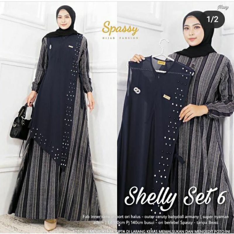 Gamis Shelly Set 6