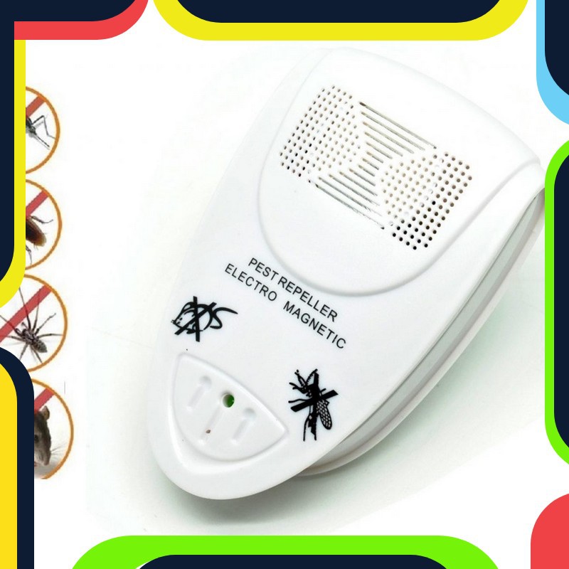 Bayar Ditempat Bug Scare Ultrasonic Rat Pest Control Repeller / Anti Nyamuk - HOE0065