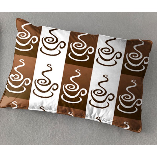 Balmut / Bantal Selimut ILONA 150*200 motif COFFEE