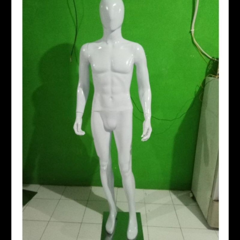 manekin full body cowo alien Jari karet