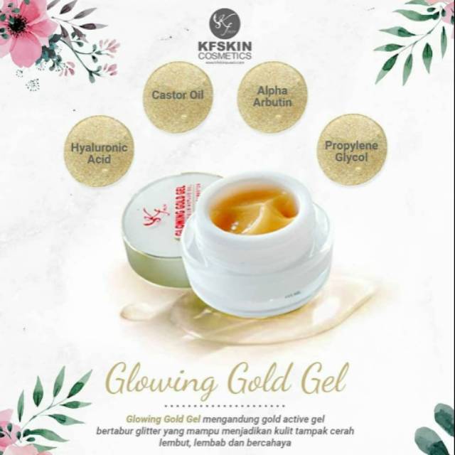 Glowing gell by kf skincare
