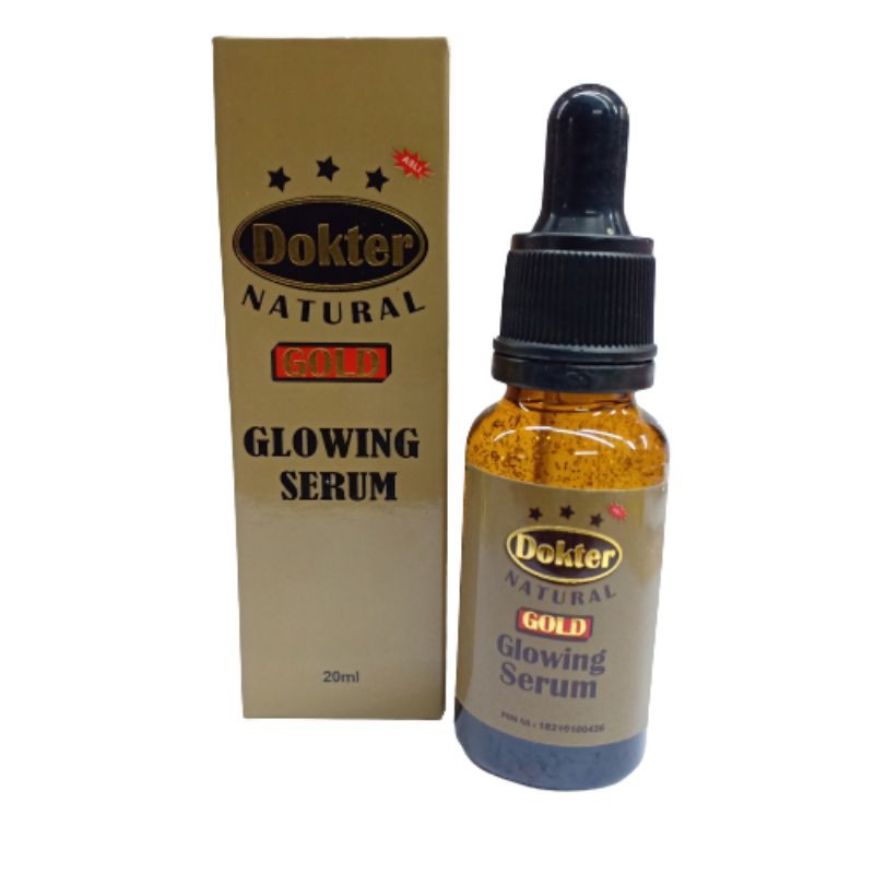 Serum Dokter Gold {BPOM} Dokter Natural Gold Serum 20ml - Serum Dr Gold