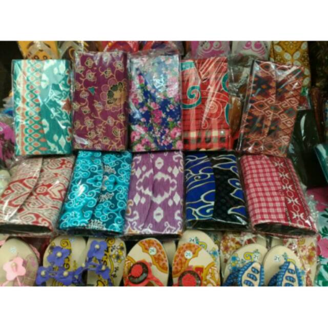 (BISA COD) PAKET HEMAT 10 PCS DOMPET BATIK WANITA UKURAN SEDANG 20x11 cm - SOUVENIR MURAH KHAS JOGJA