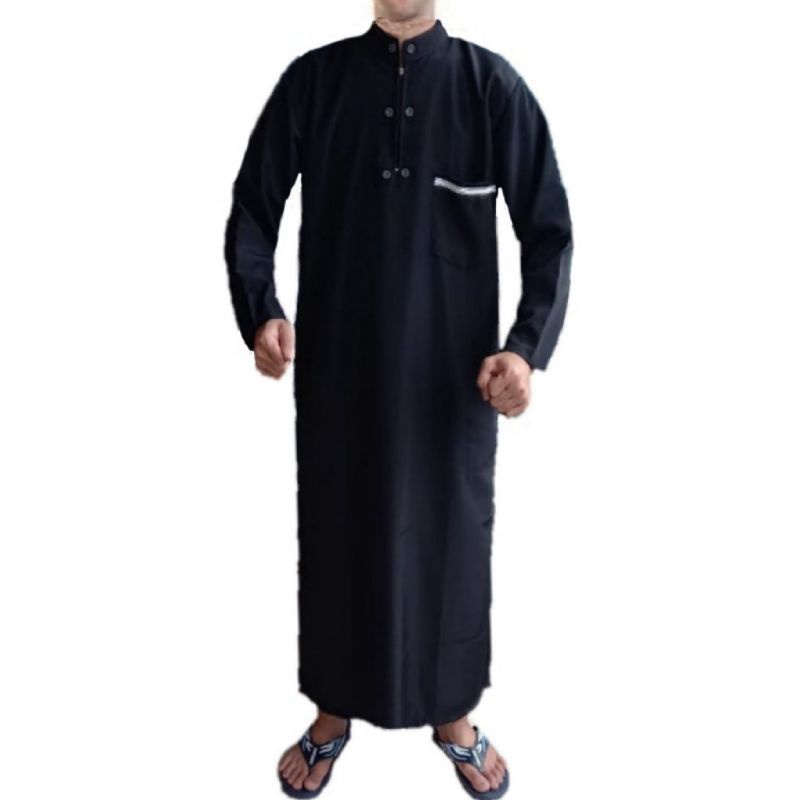 HARGA TURUN/Jubah pria dewasa/Gamis pakistanjubah saudi/baju muslim ukuran S M L XL XXL XXXL JUMBO/gamis al harby