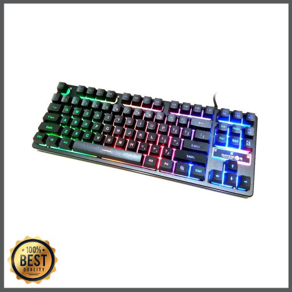 Keyboard gaming imperion wired usb 2.0 membrane tkl 87 keys rgb sledgehammer 7 sledgehammer7 Kg-S07c