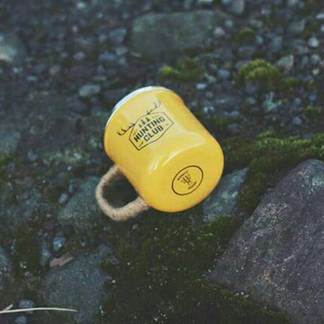 Enamel Mug Travel Adventure - Hunting Club