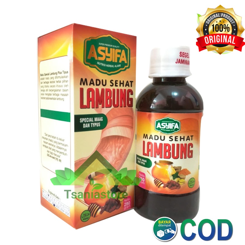 madu lambung asyifa - asyifa madu lambung maag gerd 280 gr