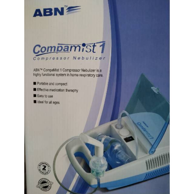 Nebulizer ABN Compamist 1 / nebu abn / compamist 1 / nebulizer abn / alat uap / inhalasi