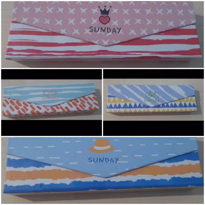 

Tempat / kotak pencil magnet dus SUNDAY *import*