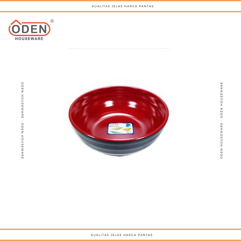 Mangkok Melamin Oriental 6.5" Onyx