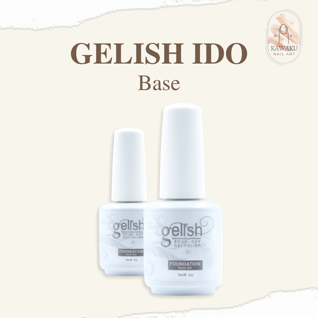 Gelish IDO Essentials Base / Top Coat / Top Matte 5ml UV LED Kutek Gel Nail Polish