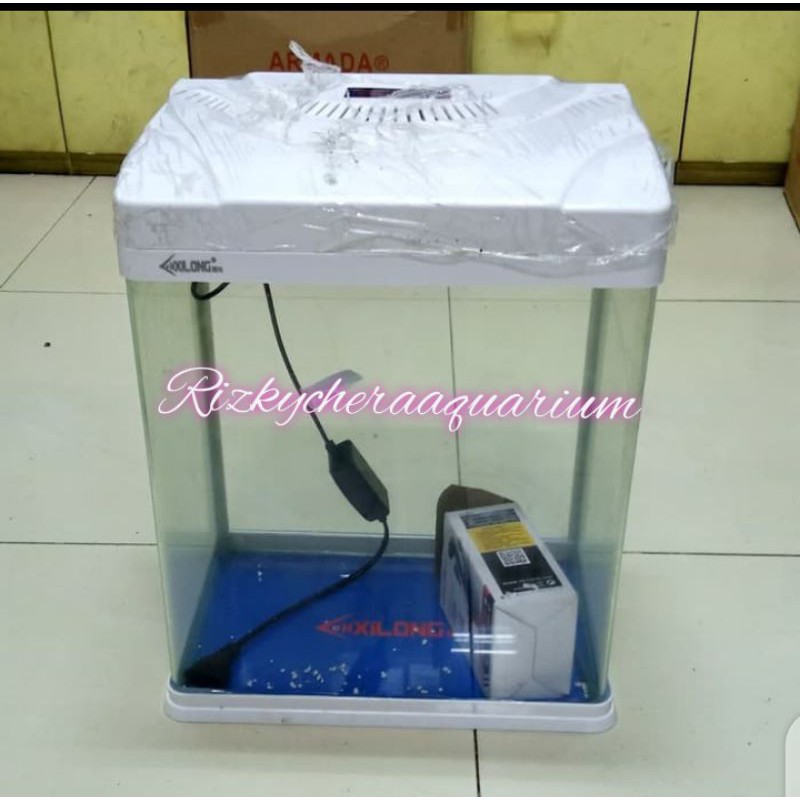 aquarium import set bending fashion model tank Xilong XQ320A