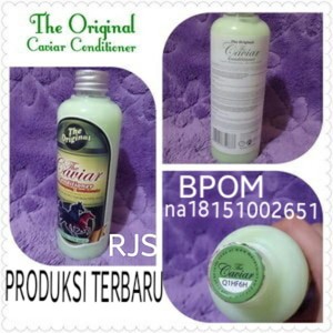 The Caviar Shampo Conditioner ada Barcode Original BERBPOM - Shampo Kuda Pemanjang Rambut