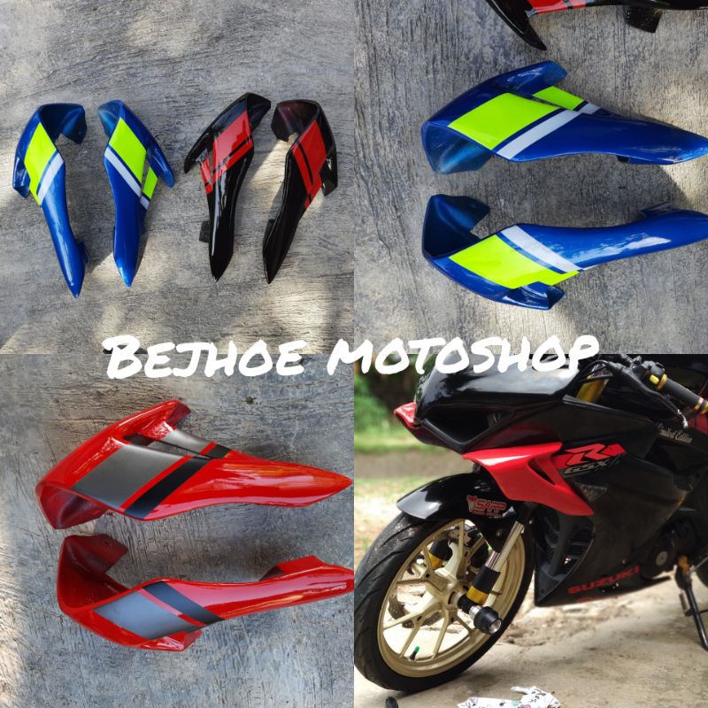 Aero Winglet GSX R150 model Gp Biru GSX-R150